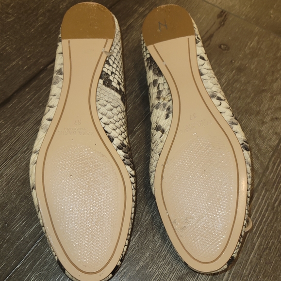 Zara Basic Snake Skin Pumps - Picture 2 of 5